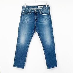 AG Adriano Goldschmied Mid-Rise Nolan Ankle Relaxed Slim Jeans